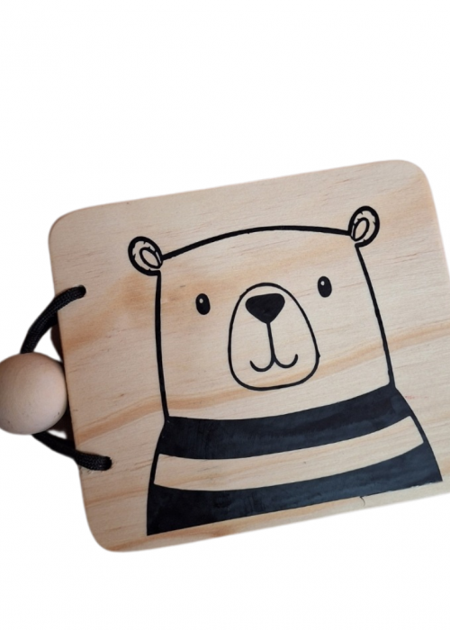 Wooden Baby books